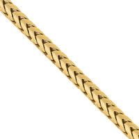 Thumbnail for 14k Yellow Gold Heavy Franco Link Chain 2 mm