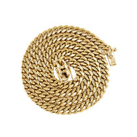 Thumbnail for 14K Yellow Gold Mens Cuban Link Chain 7 mm