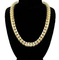 Thumbnail for 14K Yellow Gold Mens Franco Chain 7 mm