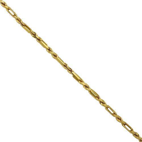 14K Yellow Gold Milano Link Chain 4 mm