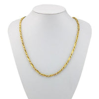 Thumbnail for 14K Yellow Gold Milano Link Chain 4 mm