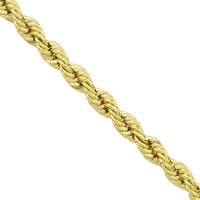 Thumbnail for 14k Yellow Gold Rope Chain 3.5 mm