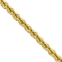 Thumbnail for 14k Yellow Gold Rope Chain 4 mm