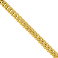 Thumbnail for 14k Yellow Solid Gold Cuban Link Chain 2.5 mm