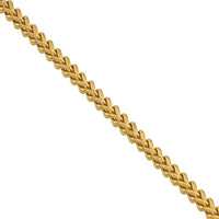 Thumbnail for 14K Yellow Solid Gold Franco Chain 3 mm