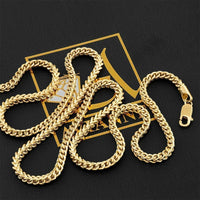 Thumbnail for 14K Yellow Solid Gold Franco Chain 3 mm