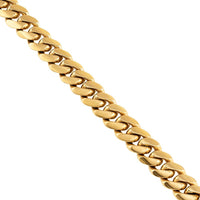 Thumbnail for 18k Yellow Gold Miami Cuban Link Chain 13 mm