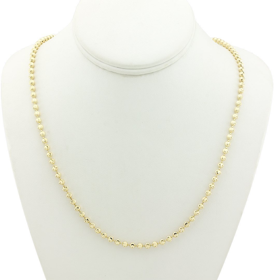 Ball Chain 10k Yellow Gold 2.5 mm