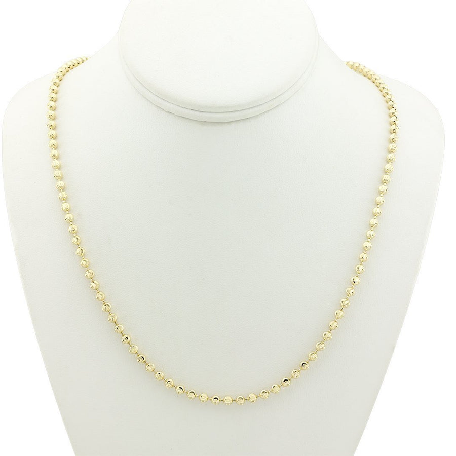 Ball Chain 10k Yellow Gold 2.5 mm