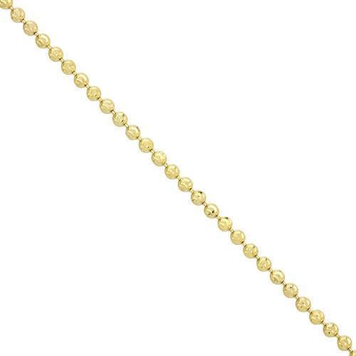 Ball Chain in 10k Yellow Gold 2.5 mm