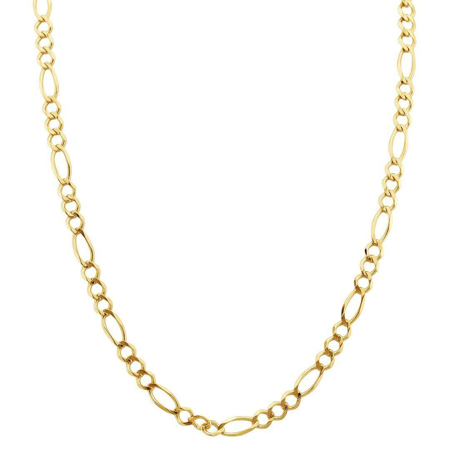 Figaro Chain in 14k Yellow Gold