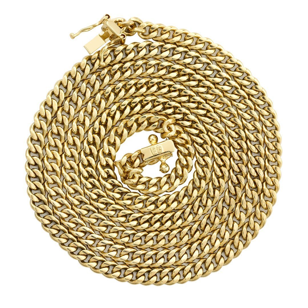 14k gold on sale chain mens