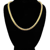 Thumbnail for Mens Franco Chain 10K Yellow Gold 4 mm