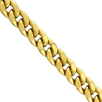 Thumbnail for Mens Hollow Cuban Link Chain in 10k Gold 34 inches