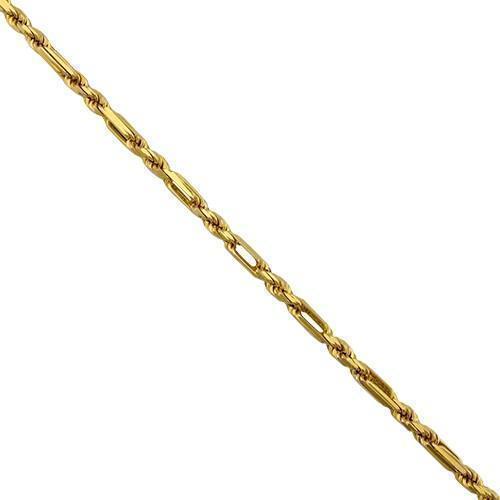 Milano Link Chain in 14k Yellow Gold 4.5 mm