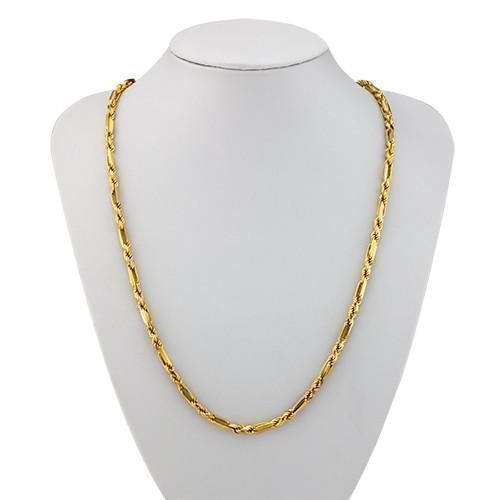 Milano Link Chain in 14k Yellow Gold 4.5 mm