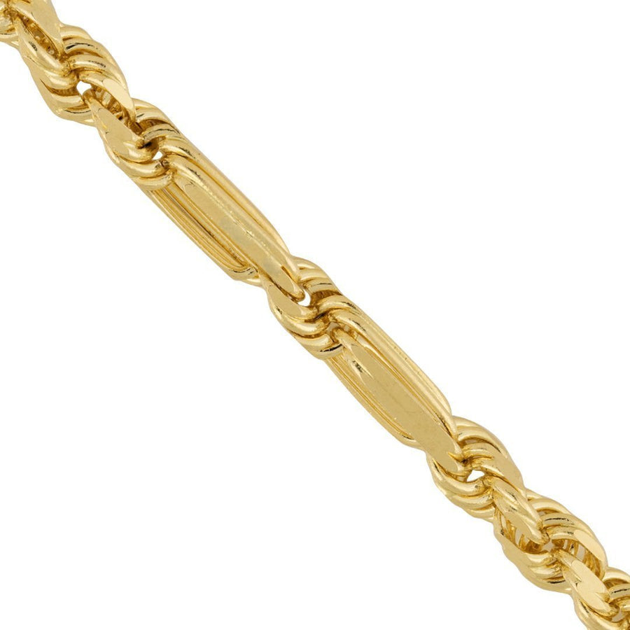 Milano Link Chain in 14k Yellow Gold 4.5 mm