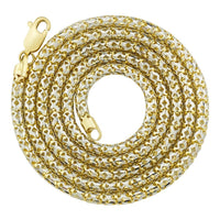 Thumbnail for Semi-Solid 10k Yellow Gold Chain 3.5 mm