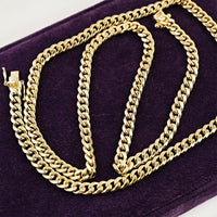 Thumbnail for Yellow 10k Gold Cuban Link Chain 6 mm