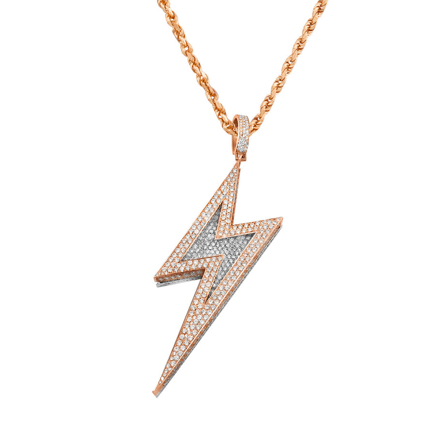 "Metro Boomin"  Lightning Bolt Pendant