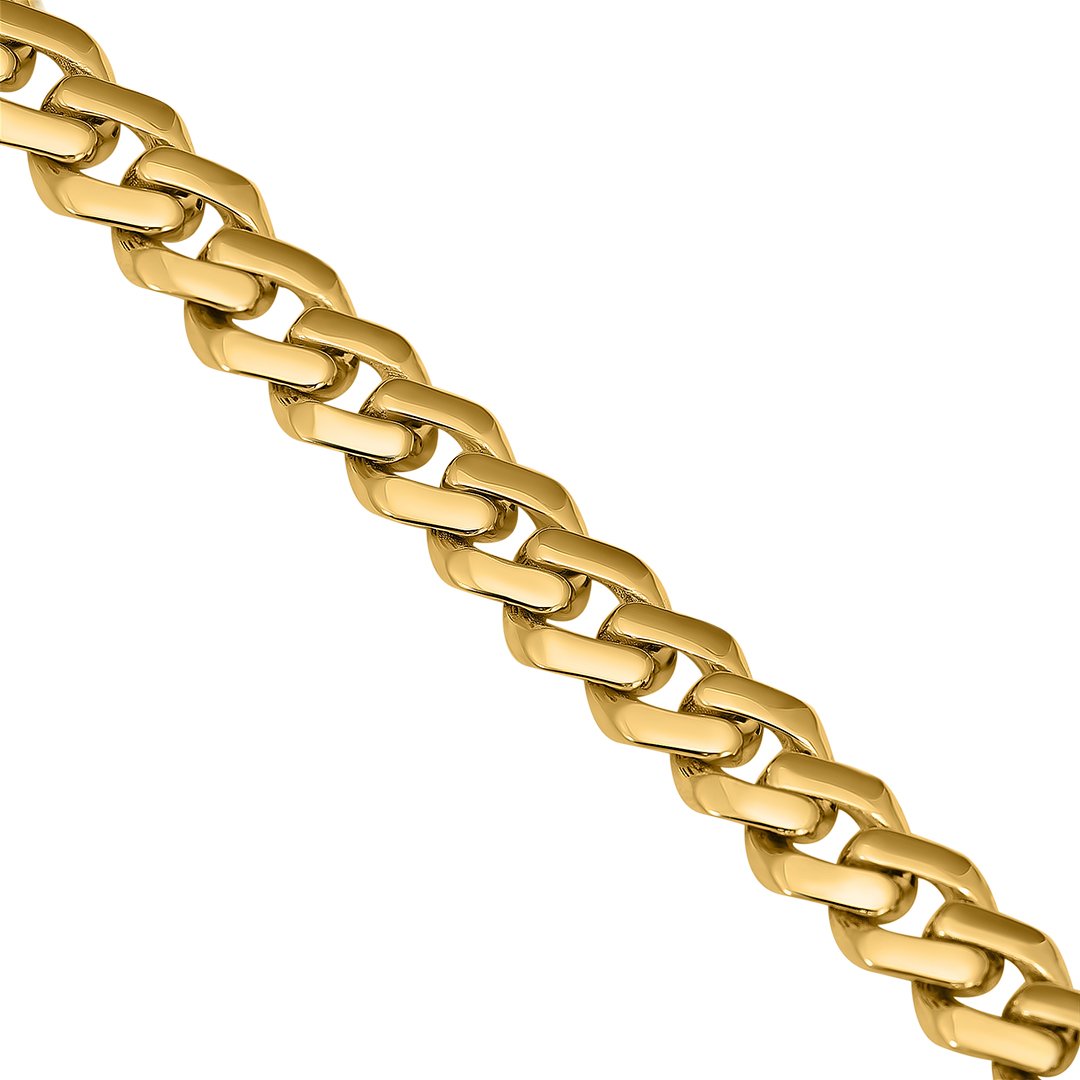 Yellow / 18 in - 27 grams 10K Yellow Gold Cuban Chain