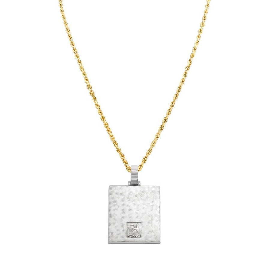 14k Two Tone Gold Avianne Pendant 1.78 Ctw