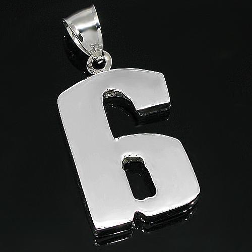 White 14K White Solid Gold Diamond Initial Letter Pendant 1.50 Ctw