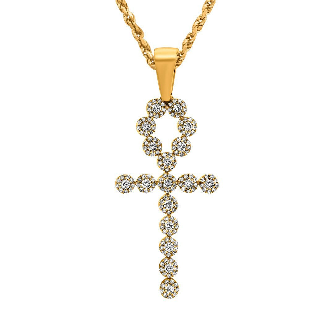 14k Yellow Gold Ankh Pendant