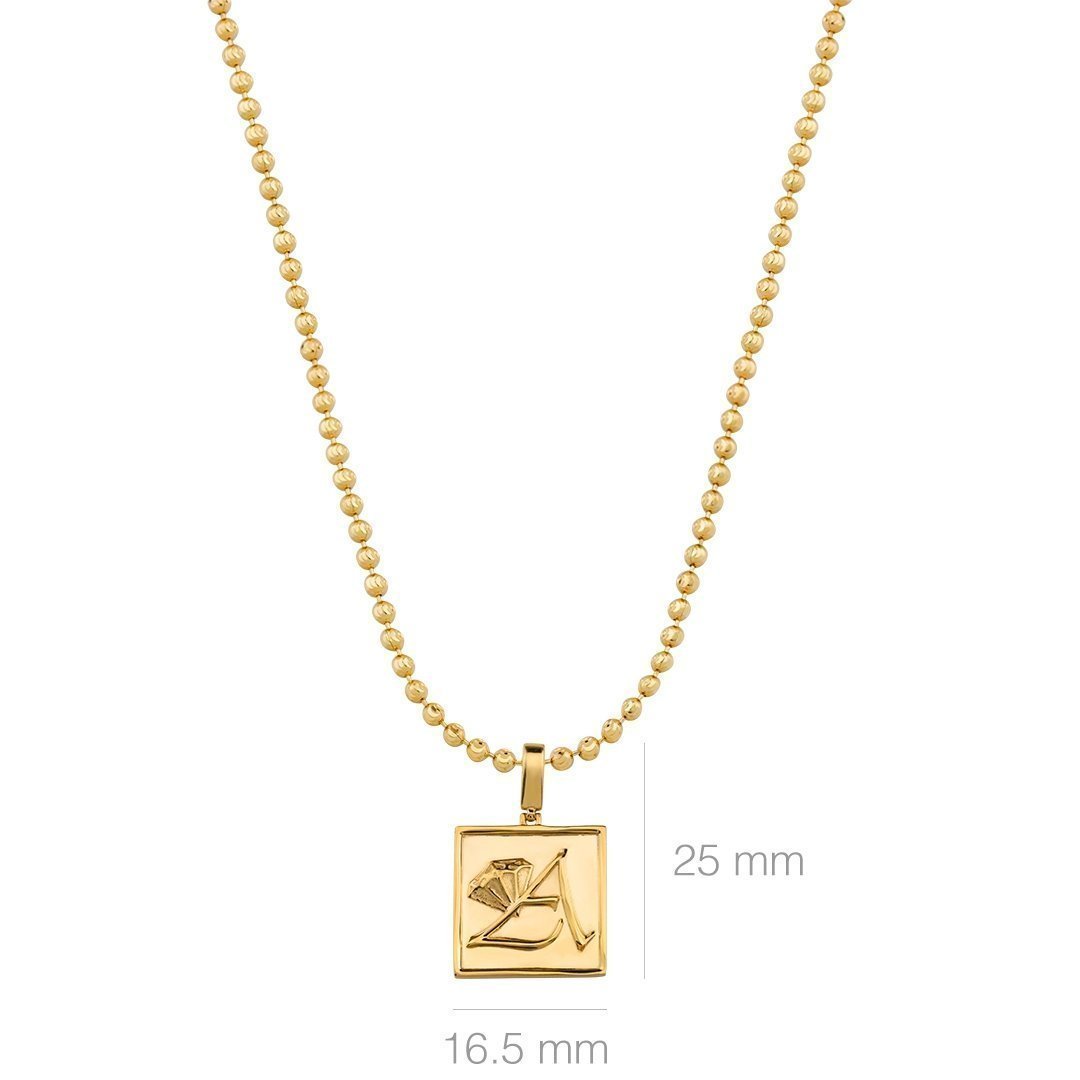 14K Yellow Solid Gold Mens Diamond Key Pendant 3.50 Ctw – Avianne Jewelers