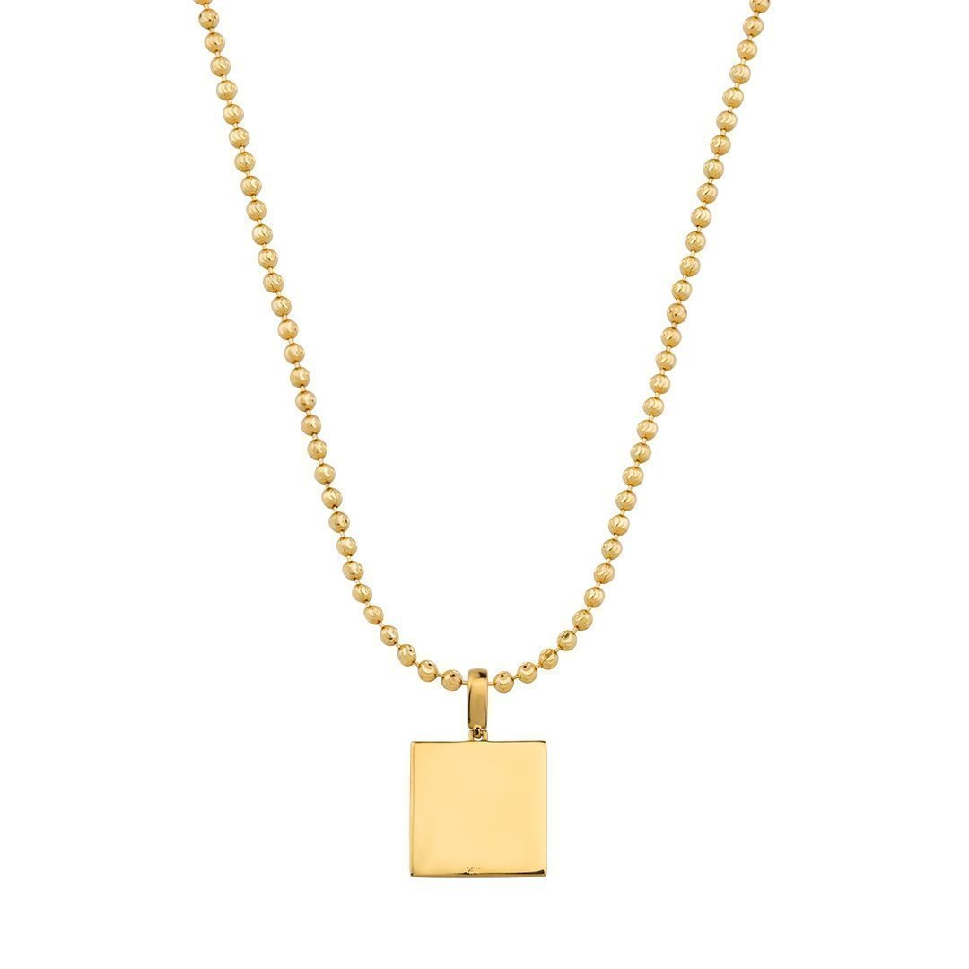 White, Yellow 14k Yellow Gold Avianne Pendant
