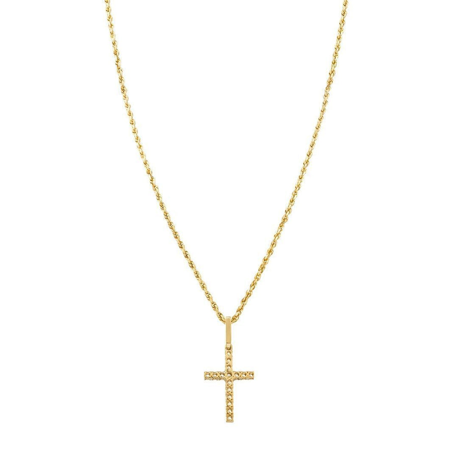 Yellow 14k Yellow Gold Diamond Cross 1.30 Ctw