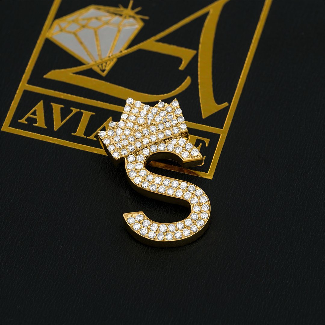 14K Diamond Key Pendant — Designs By S&R