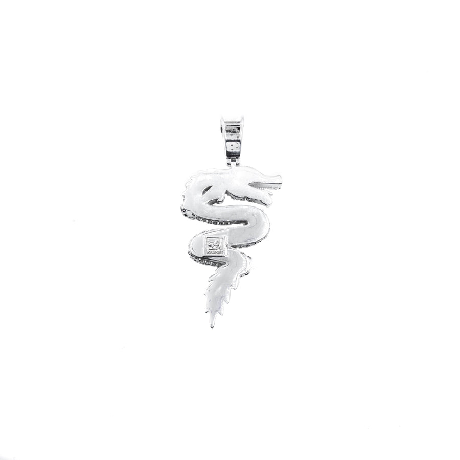 14k Yellow Gold  Dragon Pendant