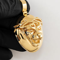 Thumbnail for 14k Yellow Gold Lion Pendant