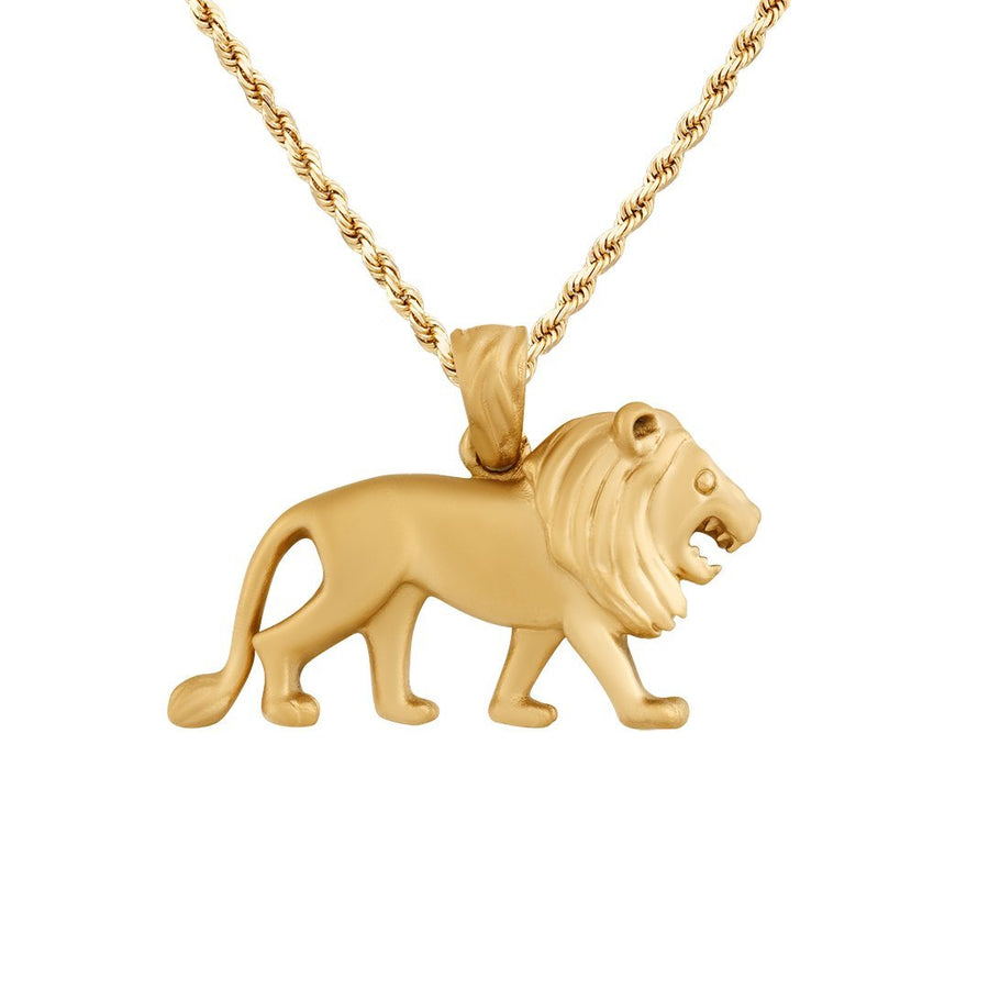 Yellow 14k Yellow Gold "Lion" Pendant