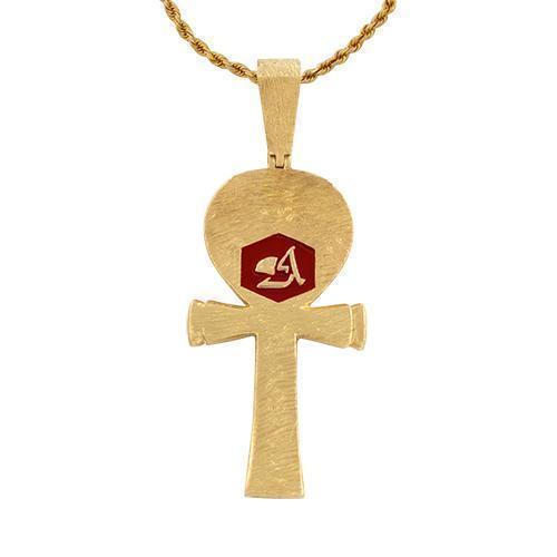 Yellow Ankh Pendant in 14k Yellow Gold
