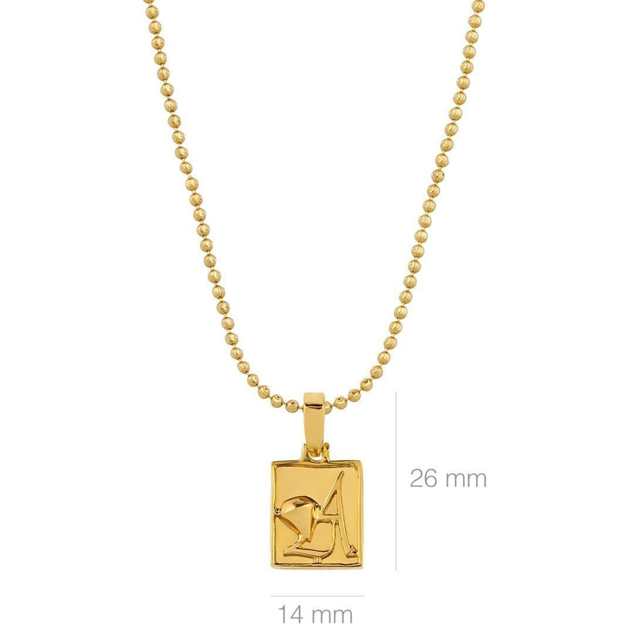 Yellow Avianne Pendant in 14k Yellow Gold
