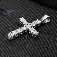 Thumbnail for 14k Gold Classic Diamond Cross Pendant 1 Cwt.