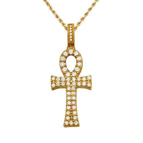 Ankh pendant gold shop