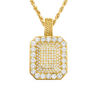 Thumbnail for yellow Diamond Classic Pendant in 14k Yellow Gold 3.5 Ctw