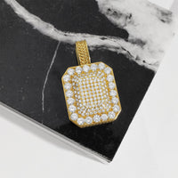 Thumbnail for yellow Diamond Classic Pendant in 14k Yellow Gold 3.5 Ctw