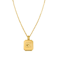 Thumbnail for yellow Diamond Classic Pendant in 14k Yellow Gold 3.5 Ctw