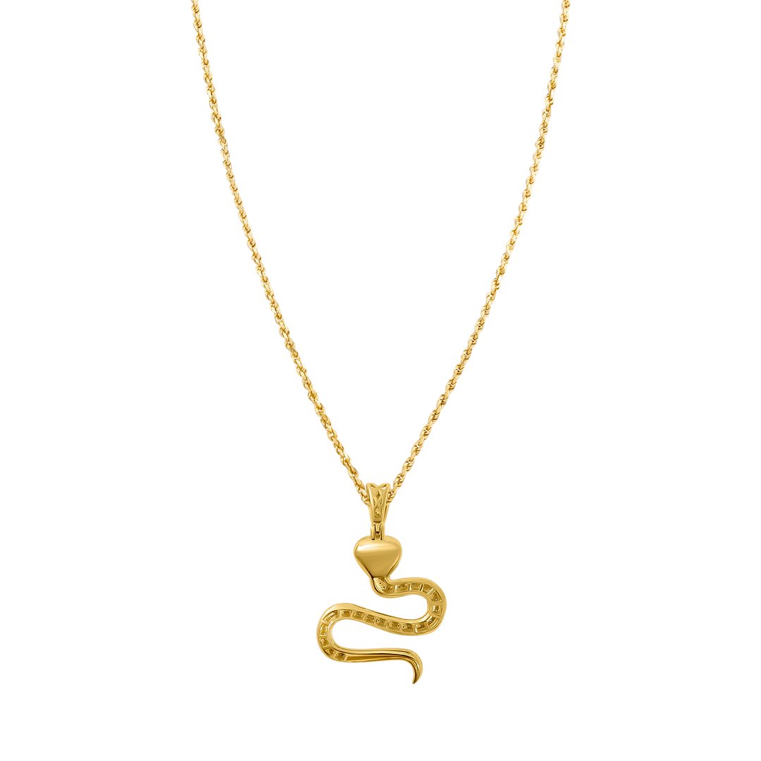 Diamond Cobra in 10k Gold .85 Ctw