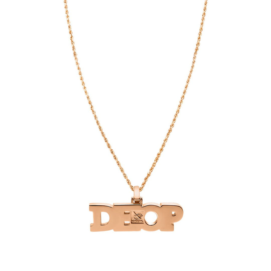 Yellow Diamond DHOP Pendant in 14k Yellow Gold 6 Ctw