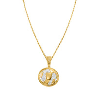 Thumbnail for Yellow Diamond Globe Pendant in 14k Yellow Gold 1.14 Ctw