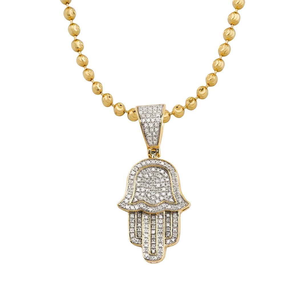 Hamsa hand diamond Clearance