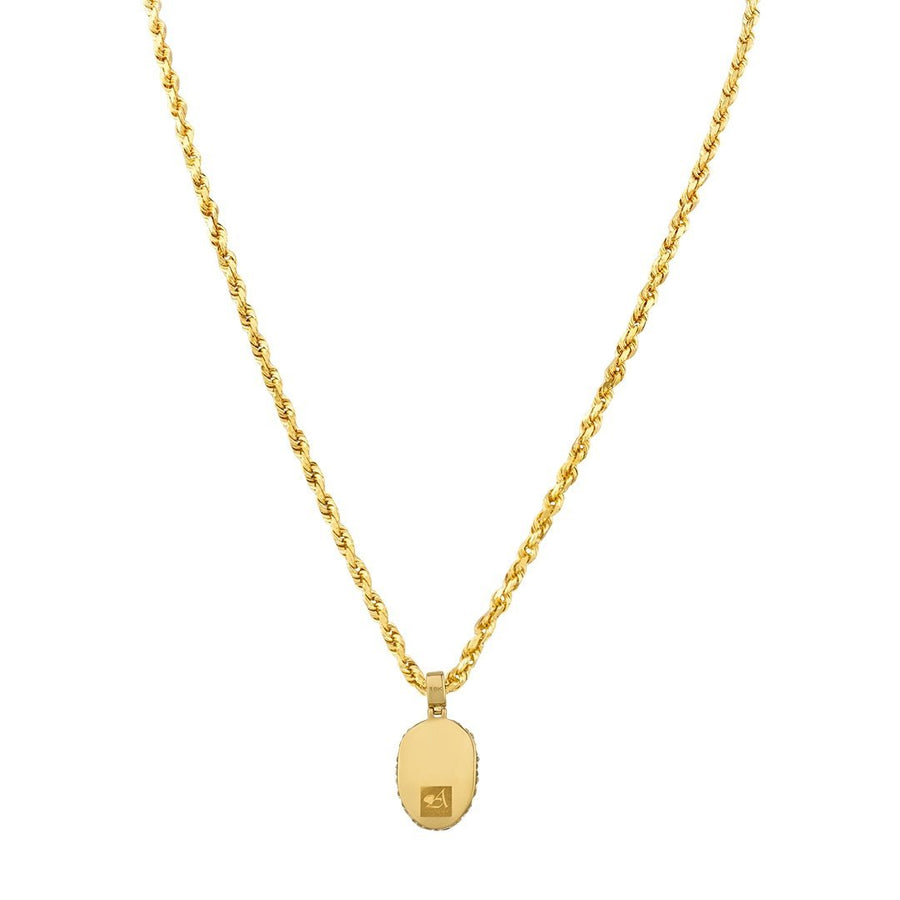 Diamond Jason Pendant in 10k Yellow Gold 1.02 Ctw