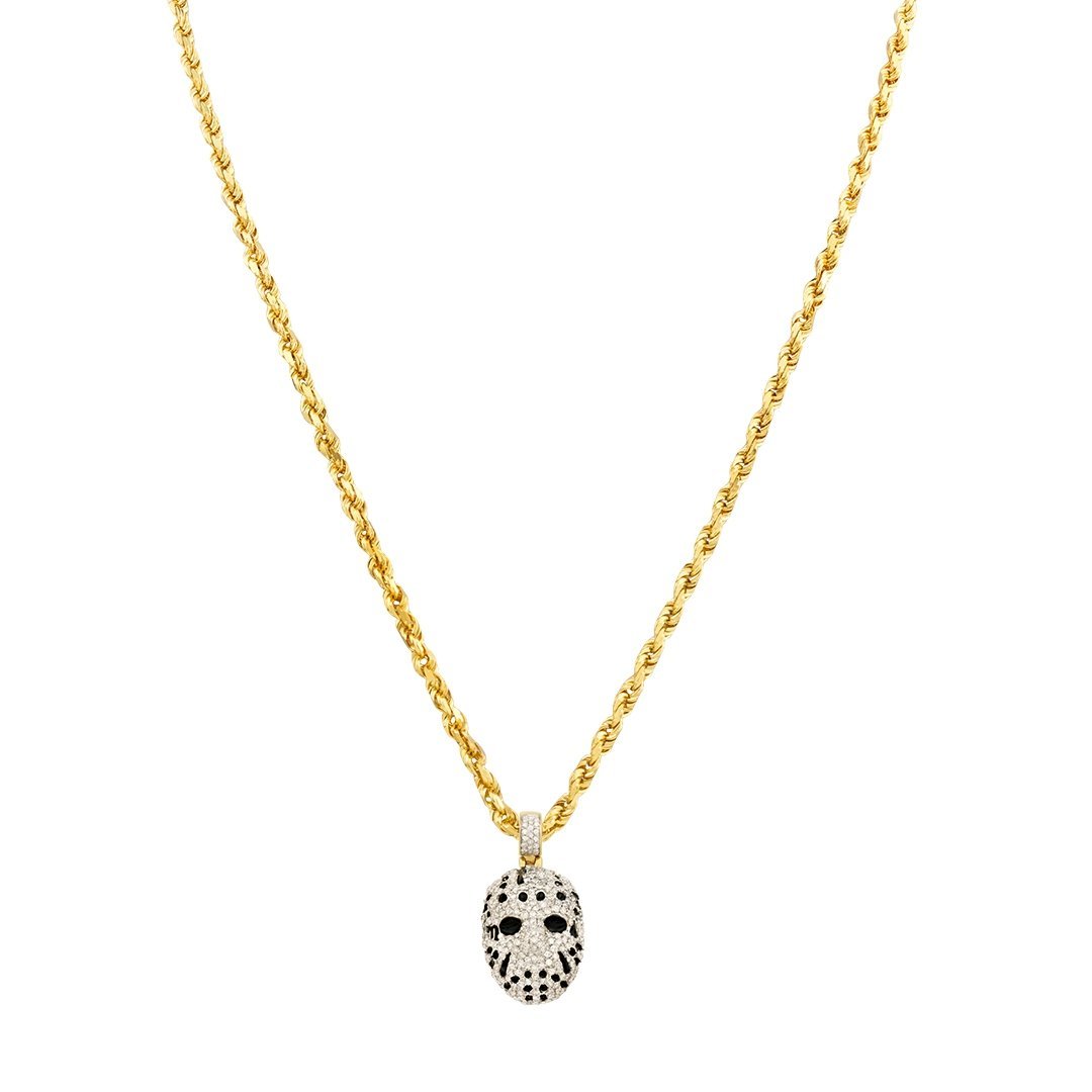 Diamond Jason Pendant in 10k Yellow Gold 1.02 Ctw