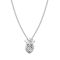 Thumbnail for Diamond Lion King Pendant in 10k White Gold