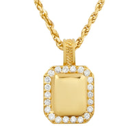 Thumbnail for Diamond Pendant in 14k Yellow Gold 5 Ctw